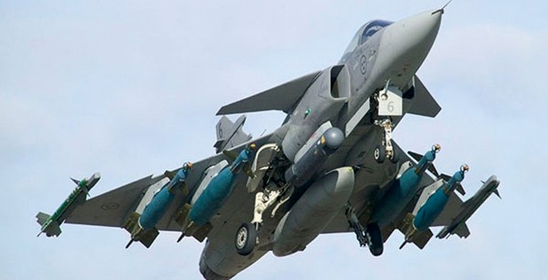 Thụy Điển thử nghiệm radar AESA mới cho máy bay chiến đấu Gripen